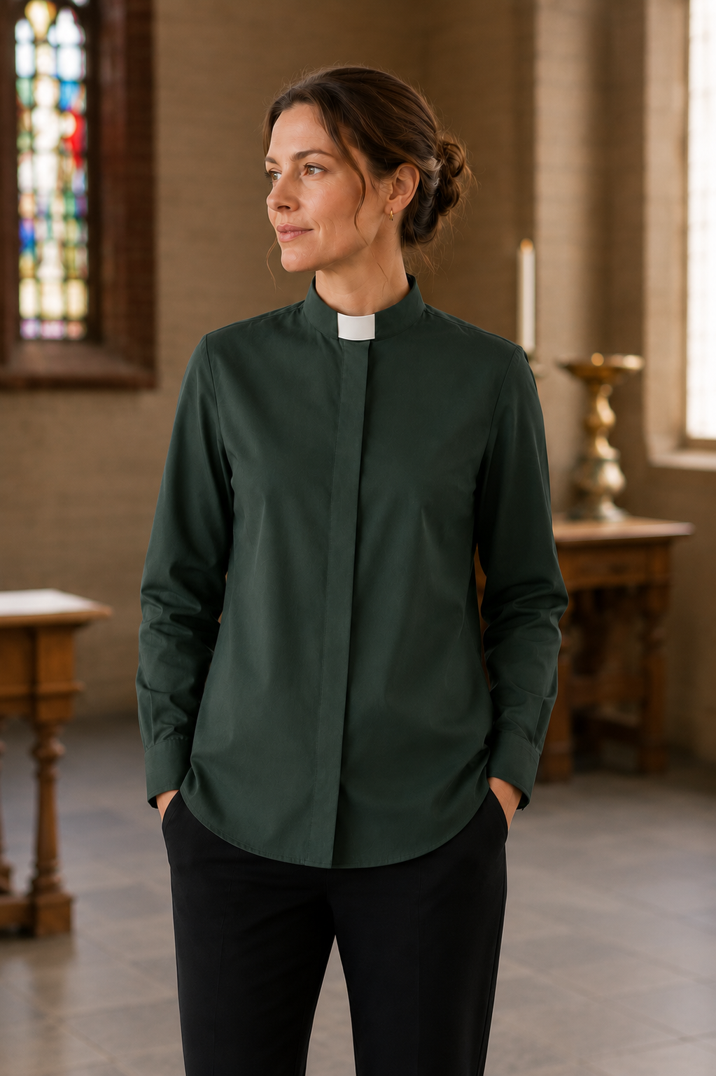 ProudDeacon Woman Poplin