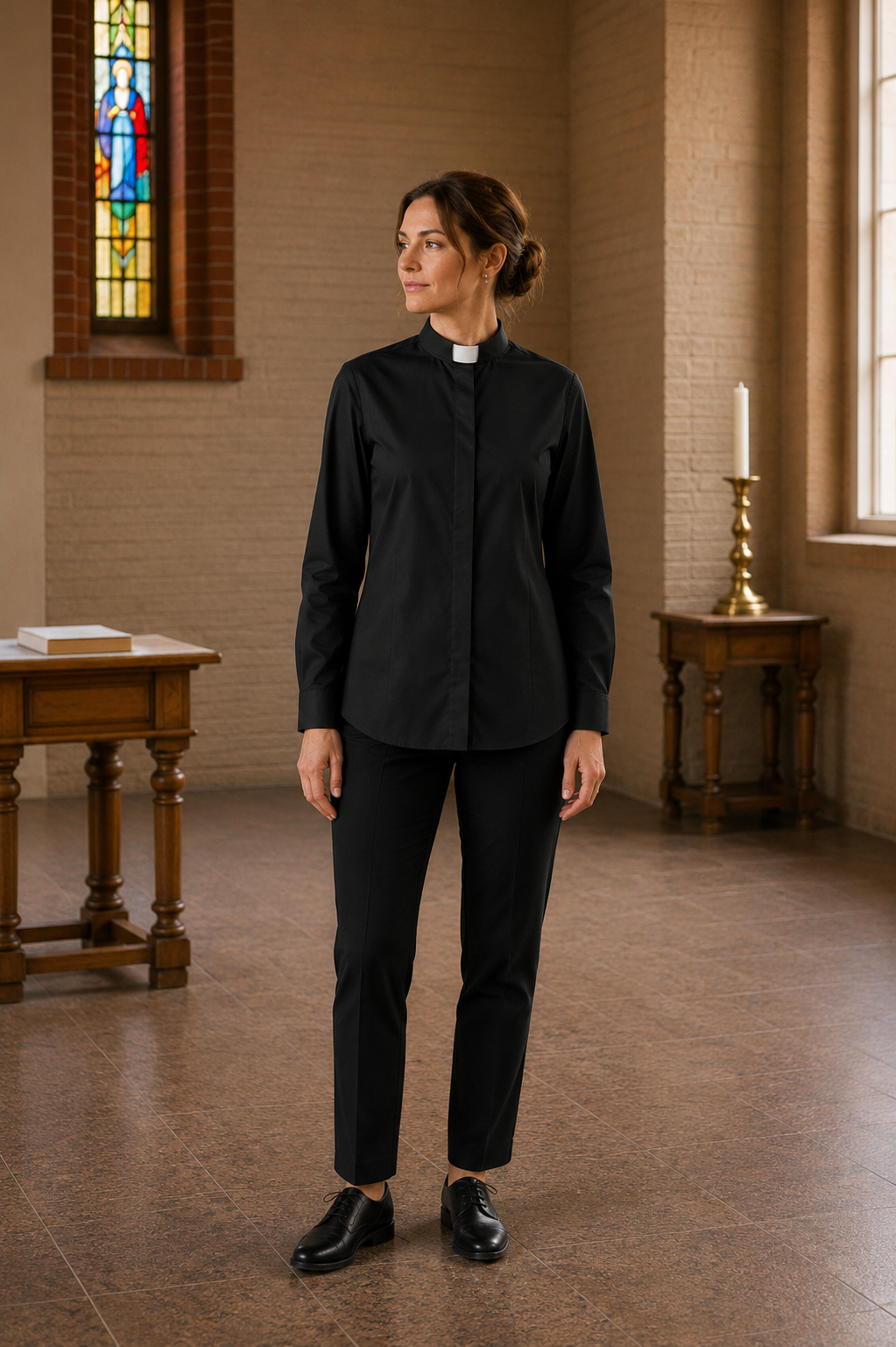 ProudPriest Woman Poplin