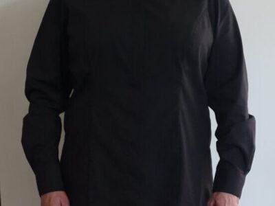 ProudPriest svart prästskjorta dam